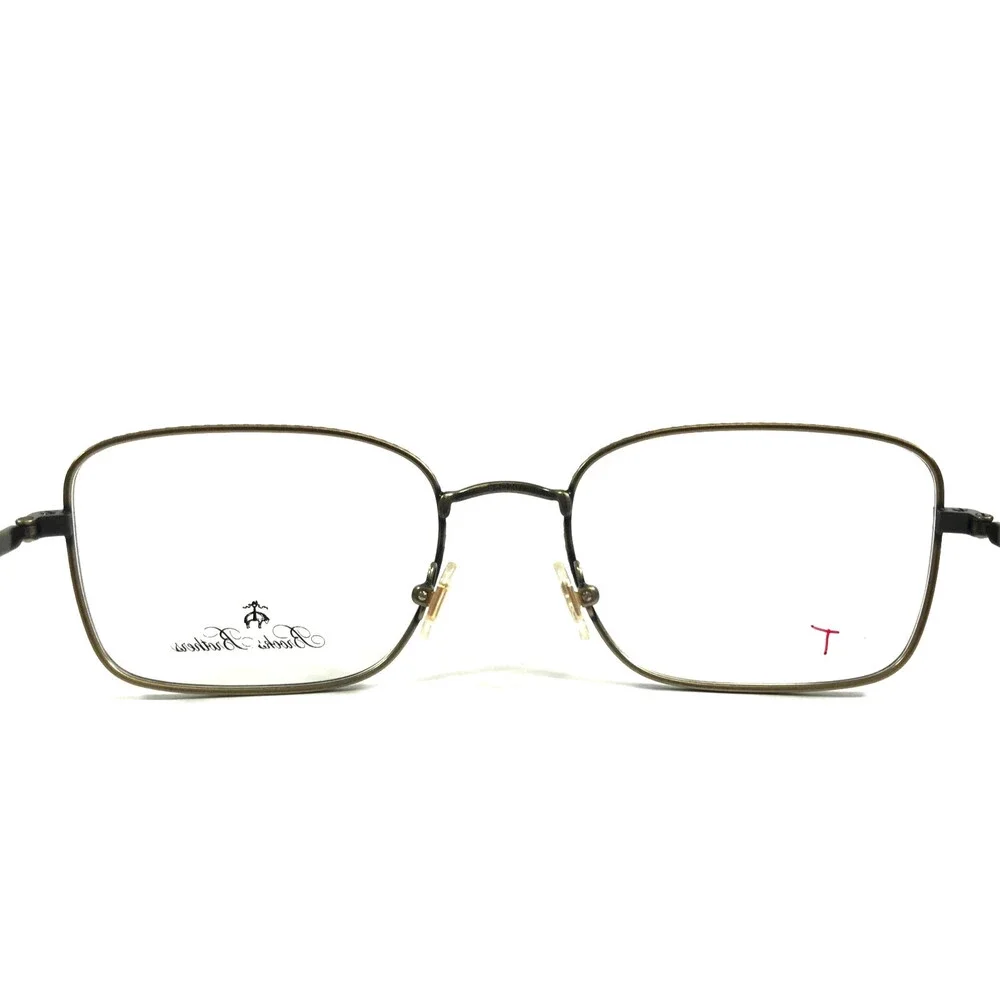 Brooks Brothers Eyeglasses Frames BB1102 1020 Antique Bronze Wire Rim 56-20-145